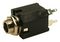 FM6704 - 6.35mm (1/4") Vertical PCB Mounting Mono Jack Socket with Nut, Switched