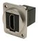 CP30200GM3 - HDMI A Socket to HDMI A Socket Feedthrough Connector, Metal, Silver, Plain Holes