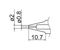 N3-08 - Desoldering Nozzle, 0.8mm