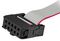 PLATE9MLP - 9 Pin Serial Male to 10 Pin Motherboard Header Low Profile Slot Plate