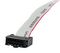 PLATE9M16LP - 9 Pin Serial Male Bracket to 10 Pin Motherboard Header Slot Plate