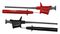 76-081 - 12A 4mm Test Lead Set with Probes and Pincer Clips