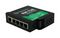 SW-715 - 5 Port Hardened Industrial Unmanaged Gigabit Ethernet Switch, DIN Mountable