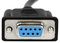 SCNM9FF1MBK - 9 Way D RS232 Serial Null Modem Cable - Female to Female, 1m