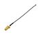 CAB.719 - SMA Bulkhead Jack to 90 Degree U.FL Plug, 50 ohm, 100mm