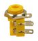 CL1382Y - 3.5mm Mono Jack Socket, Panel Mount, Solder Tags, Yellow
