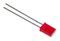 MP007951 - Rectangular LED, Super Orange Red, 2mm x 5mm, 20mA, 2V, 625nm