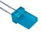 MP007955 - Rectangular LED, Super Blue, 2mm x 5.25mm, 20mA, 3.2V, 468nm