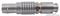 FGG.0B.305.CLAD52Z - Plug, 0B Free 5 Way
