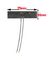 ANT-GP4GFPCB7219-2UFL - 4G GSM and GPS Combo Adhesive Flexible Antenna