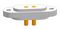 MP009317 - 2 Pole Magnetic Socket. 1A