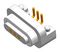 MP009320 - 3 Pole Magnetic Connector Socket, Right Angle, 2A