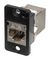 SGACK2SBPM - RJ45 Cat6a Socket to RJ45 Cat6a Socket Coupler, Shielded