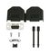 MP010150 - D Sub Connector Kit, 9 Pin DE Socket, Solder Cup