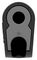 64.1038-21 - 4mm Plug, Blk/Grey, 19A, Solder, Nickel