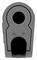 64.1043-28 - 4mm Plug, Grey/Grey, 32A, Solder, Gold