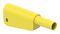 66.2023-20 - 4mm Plug, Sh, Yell/Grn, 32A, Solder, Gld
