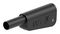 66.2018-21 - 4mm Stackable Banana Plug with Spring Loaded Multilam, 1kV, 19A, Black