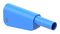 66.2025-23 - 4mm Plug, Sh, Blue/Gry, 32A, Screw, Gld