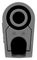 66.2018-28 - 4mm Stackable Banana Plug with Spring Loaded Multilam, 1kV, 19A, Grey