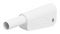 66.2019-29 - 4mm Plug, Sh, Wht/Grey, 19A, Solder, Gld