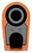 66.2018-30 - 4mm Stackable Banana Plug with Spring Loaded Multilam, 1kV, 19A, Orange