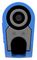 66.2021-23 - 4mm Stackable Banana Plug with Spring Loaded Multilam, 1kV, 19A, Blue