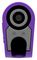 66.2021-26 - 4mm Stackable Banana Plug with Spring Loaded Multilam, 1kV, 19A, Violet