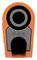 66.2022-30 - 4mm Plug, Sh, Org/Grey, 32A, Solder, Nkl