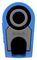 66.2023-23 - 4mm Plug, Sh, Blue/Gry, 32A, Solder, Gld