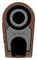 66.2023-27 - 4mm Plug, Sh, Brwn/Gry, 32A, Solder, Gld