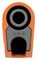 66.2023-30 - 4mm Plug, Sh, Org/Grey, 32A, Solder, Gld