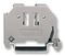 249-116 - 6mm Screwless End Stop, For 35mm DIN Rail Mount Terminal Blocks