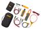 FLK-393-IRR-PVLEAD - Solar Tools Kit with 393 FC Clamp Meter, Irradiance Meter & Solar Test Leads, 1.5kV, IP54