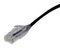 2994-0.5BK - Slim Cat6 UTP LSOH Ethernet Patch Lead, 0.5m Black