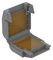 207-1431 - Gel Box for 221 Series / 2273 Series Connectors, Grey, 6mm, Size 1