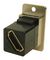 CP30688M - Slim 8K HDMI Socket to 8K HDMI Socket Feedthrough Connector, Nickel Metal, CSK Holes