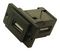CP30754 - Dual Entry Slim USB 2.0 Type A Socket to USB 2.0 Type A Right Angle Socket, Black, Plastic Frame, CSK Holes