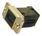 CP30755M - Dual Slim USB 3.0 Type A Socket to USB 3.0 Type A Right Angle Socket Feedthrough Connector, Nickel Frame, CSK Holes