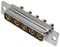 MHCDD5W5S4 - 5W5 Combination Power and Signal D Sub Socket, Vertical Solder Pins, 40A