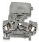 281-611 - 2 Conduct Fuse Terminal Block, 35mm DIN Rail, Cage Clamp, 28AWG to 12AWG,