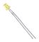 L-493YT - Cylindrical, Yellow LED, T-1 3/4 (5mm), 20mA, 2.1V, 590nm
