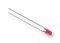 HLMP-1700 - LED, 3mm, Red, 2.1mcd, 626nm