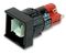 31-261.025 - Rectangular Maintained Push Button  Momentary Switch, 1 CO