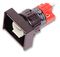 31-151.025 - Square Momentary Push Button Switch, 1 CO