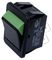 C1350XB BLK/GRN - Rocker Switch, DPST, Black / Green