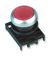 M22-DL-R+M22-A - Push Button Switch, Momentary, Illuminated Red, 22mm