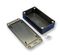 1591DFLBK - IP54 Black Flame Retardant ABS Enclosure with Flanged Lid - 150x80x46mm