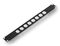 R1269/1UK/08 - 19" 8 Hole Rack Panel Punched for D-Series Connectors - 1U
