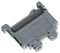 280-101 - 2 Conductor Through Terminal Block, 35mm DIN Rail, Cage Clamp, 28AWg to 12AWG, 24A